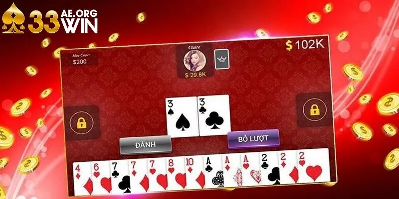 Tiến lên là game bài trực tuyến hấp dẫn hiện có tại 33Win